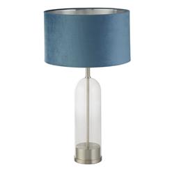 Oxford Satin Nickel Table Lamps