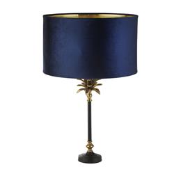 Palm Antique Brass Table lamps Complete