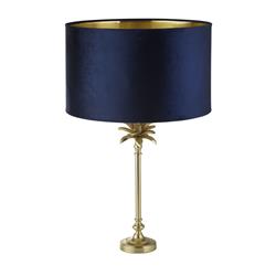 Palm Satin Brass Table Lamps