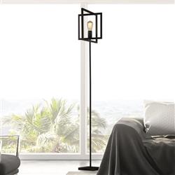 Plaza Black Floor Lamp 23202-1BK