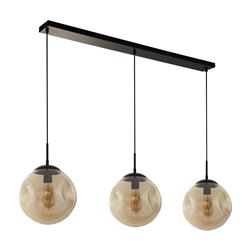 Punch Black And Champagne 3 Bar Pendant 22123-3BK