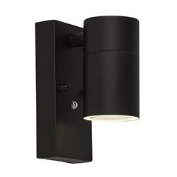 Rochester Single Dusk Till Dawn Black Outdoor Spotlight 14601BK