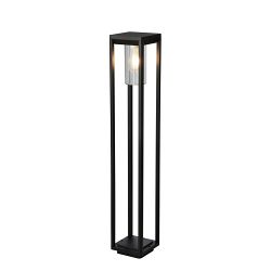 Atlanta 900 Black IP44 Outdoor Post Lantern 28731-900