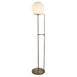 Sphere Antique Brass Floor Lamp 8093AB