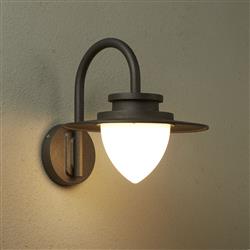 Texas IP54 Rated LED Graphite Outdoor Wall Light 64981