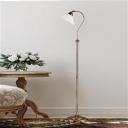 Traditional Floor Lamp Antique Brass 9122AB