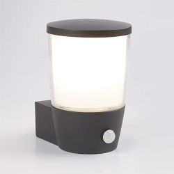 Tucson Dark Grey PIR Outdoor Wall Light 0587GY