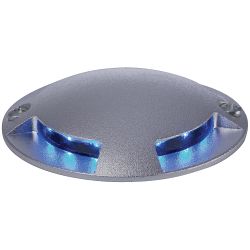 4 Way LED Blue Walkover Guide Light 8245AL