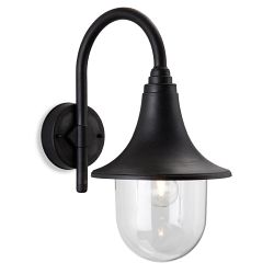 Astra Resin Outdoor Wall Light 8660BK