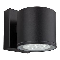 Vegas Single Dedicated LED Exterior Wall light 8084BK