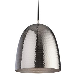 Assam Matt Nickel Inner Hammered Pendant 8672NC