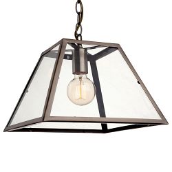 Kew Sloped Square Pendant Light