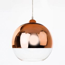 Club Copper Top Sphere Pendant 5908CP