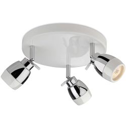 Marine 3 Lamp Circular Ceiling Spot Light