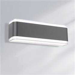 Capri IP65 LED Graphite Outdoor Wall Light 4136GP