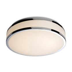 Atlantis IP44 Banded LED Bathroom Ceiling Light 8342CH