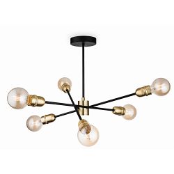 Trident Multi-Arm 6 Light Ceiling Fitting