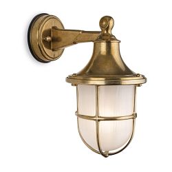 Nautic IP64 Solid Brass Made Outdoor Single Wall Light