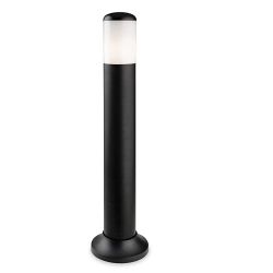 Luna Black White Resin Outdoor Post Light 2814BK