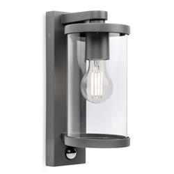 Harley IP44 Graphite Outdoor PIR Wall Light 4132GP