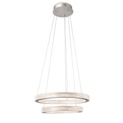 Diamond LED Aluminium Ceiling Pendant 2908AL