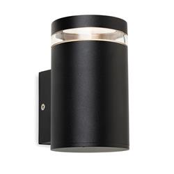 Pedro IP44 Black Outdoor Single Wall Light 3821BK