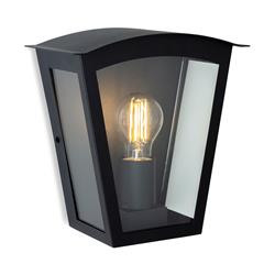 Kingston IP44 Black Outdoor Wall Light 3825BK