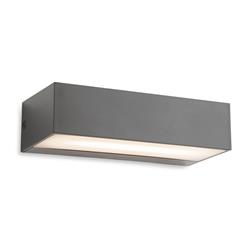 Texas IP65 LED Graphite Outdoor Rectangular Resin Wall light 4154GP