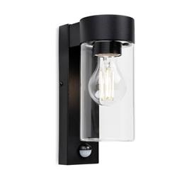 Zara IP44 Black Outdoor PIR Wall Light 4135BK