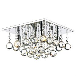 Abacus Flush Light Chrome ABA5250