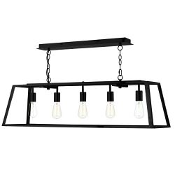 Academy 5 Light Bar Pendant Ceiling Fitting