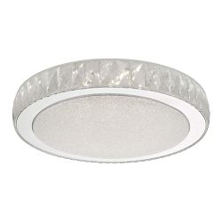 Akelia Acrylic And Stainless Steel Flush LED Ceiling Light AKE5008