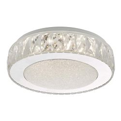 Akelia Flush LED Acrylic And Stainless Steel Ceiling Light AKE5208