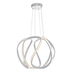 Alonsa Large LED White Ceiling Pendant ALO862