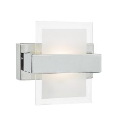 Apt Polished Chrome Single LED Wall Light APT0750