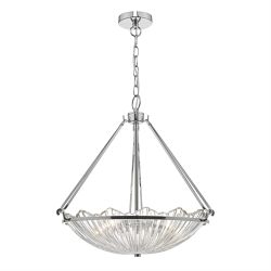 Avril 3 Light Polish Nickel Ceiling pendant AVR0350