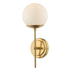 Bombazine Single Wall Light Brass Finish BOM0735