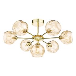 Cohen Semi-Flush Multi-Arm Ceiling Light Gold Finish COH3435-16