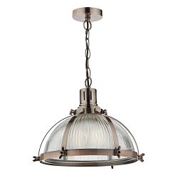 Debut Single Pendant Light Antique Copper Finish DEB0164