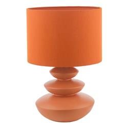 Discus Ceramic Disc Table Lamp And Matching Shade