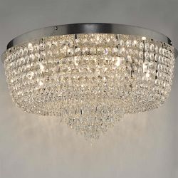 Eitan Flush Crystal Light Chrome Finish EIT4808