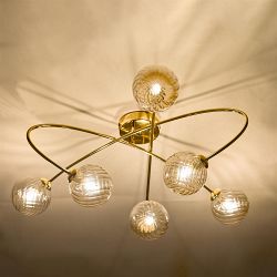 Etta Semi-Flush Ceiling Light