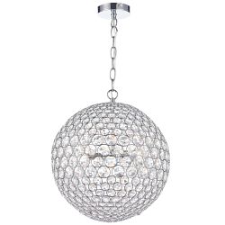 Fiesta 5 Light Crystal Pendant Chrome FIE0550