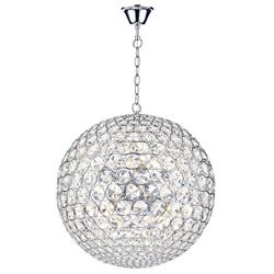 Fiesta 8 Light Chrome Ceiling Pendant FIE0850