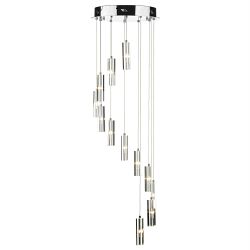 Galileo 12 Light Crystal Cluster Pendant GAL1250-LED