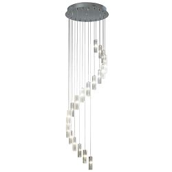 Galileo LED 20 Light Crystal Cluster Pendant GAL3350-LED