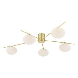 Jasper 5 light Semi-Flush Ceiling Fittings