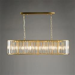 Kiran Seven Light Ceiling Bar Pendants