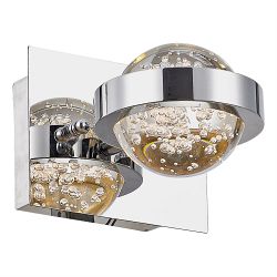 Livia LED Single Wall Light Chrome Finish LIV0750