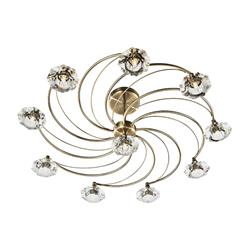 Luther 10 Light Semi Flush